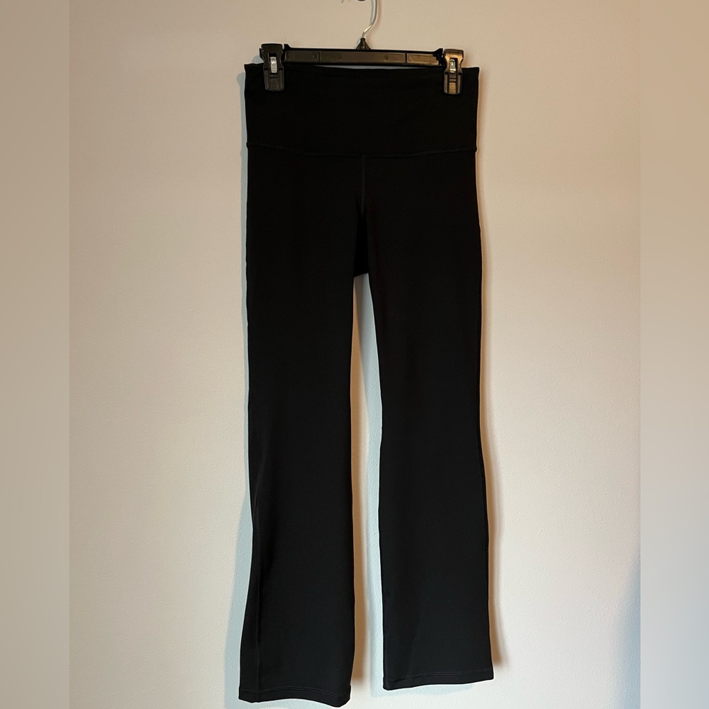 Old Navy black straight leg leggings medium petite